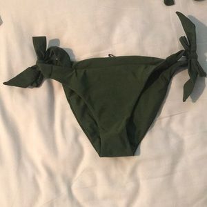 Monday swimwear olive green St Barths bottoms
